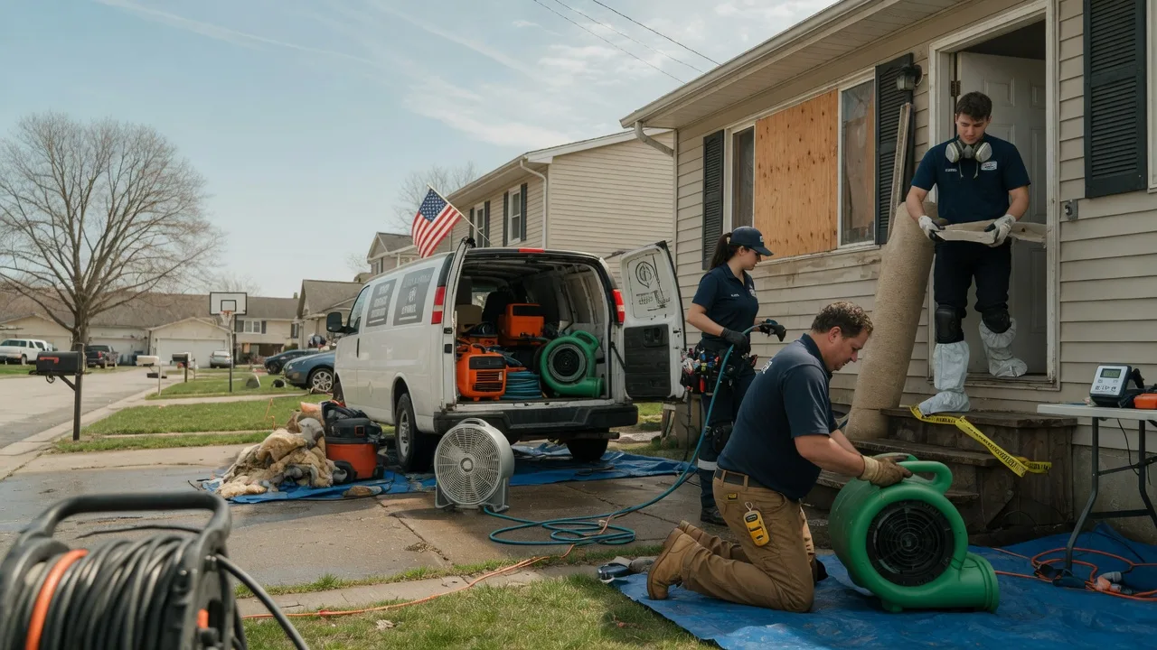 Water Damage Restoration in Poquoson, VA near me